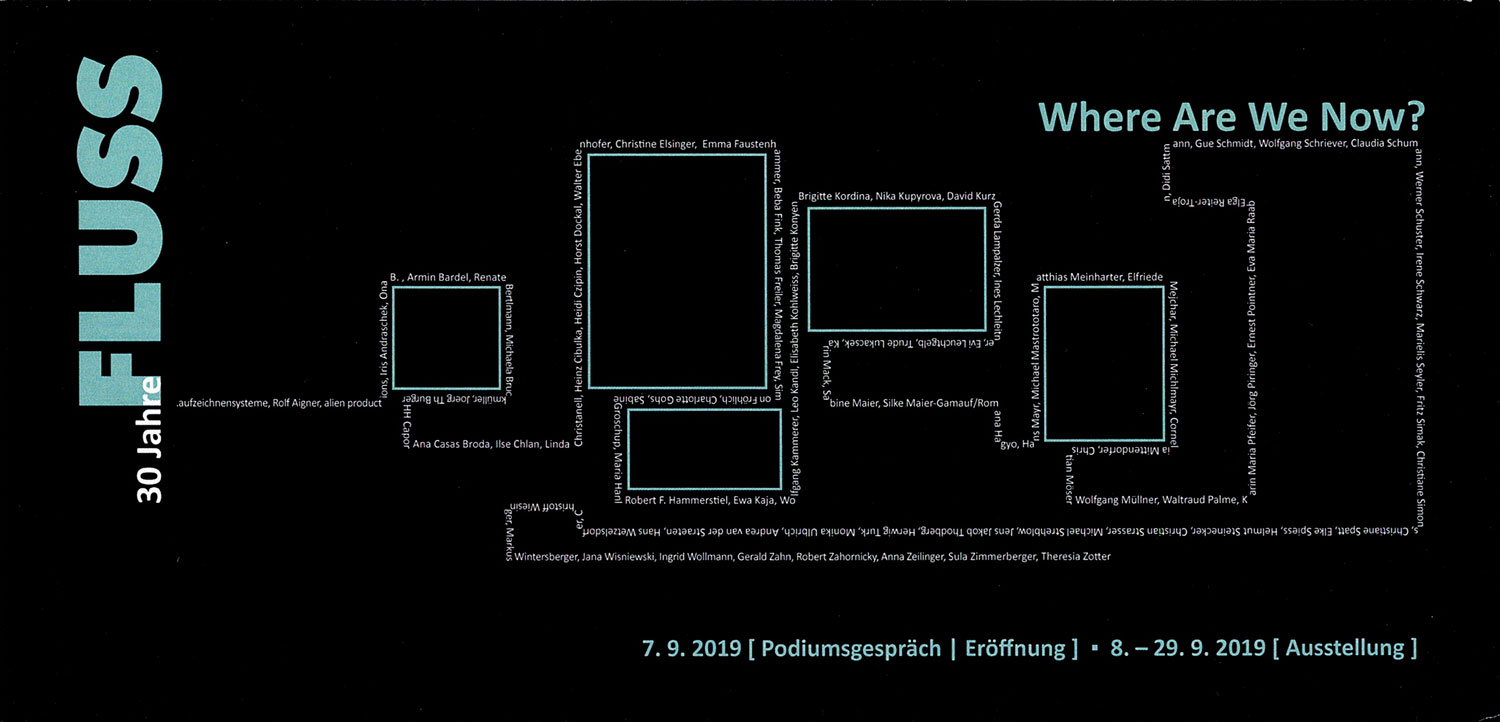 30 Jahre FLUSS – Where Are We Now?